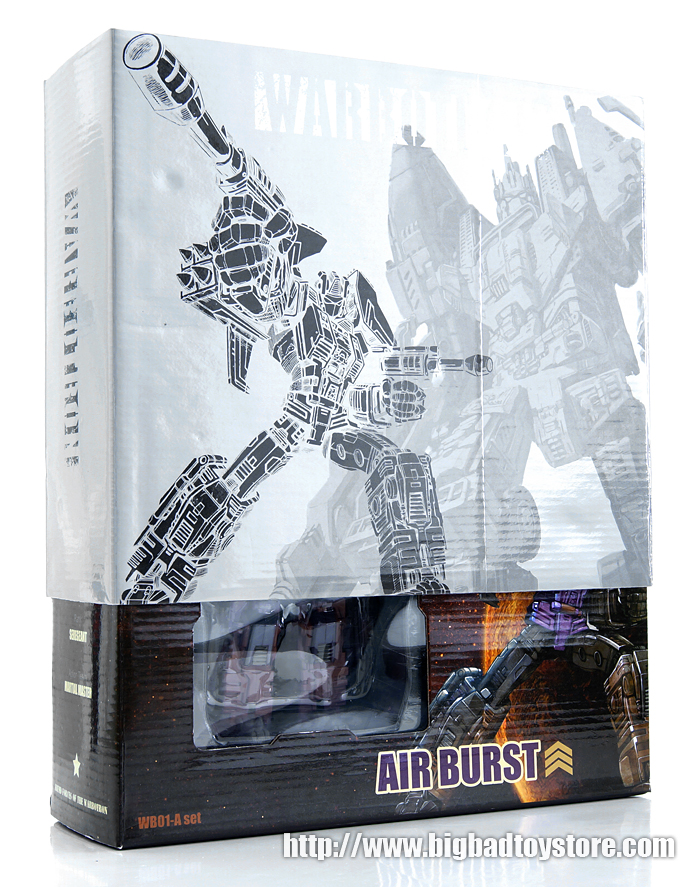 First Looks at Warbotron WB01-A Air Burst Figure Full Color